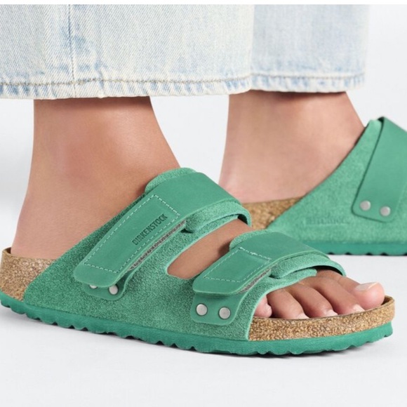 Birkenstock Uji Nubuck Suede Leather Size 8 NEW - Picture 1 of 14